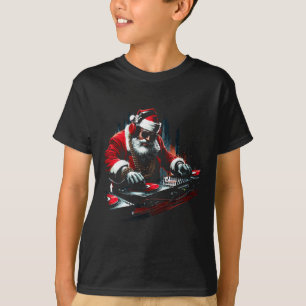 Camiseta Hip Hop Papais noeis Dj Natal 1