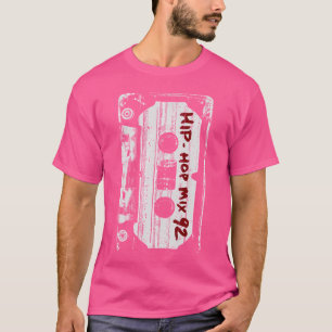 Camiseta Hip Hop Rap Mixtape Cassete Dj Retro 90S