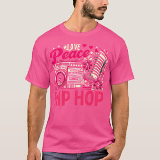 Camiseta Hip Hop Shirt Women Breating Girls Hiphop Danc