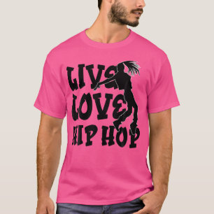 Camiseta Hip Hop Shirt Women Breating Girls Hiphop Danc