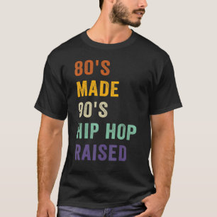 Camiseta Hip Hop sobe em anos 80 90