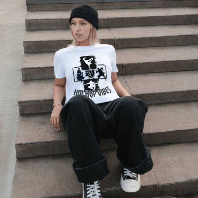 Camiseta Hip Hop Vibes 2.w (Criador carregado)