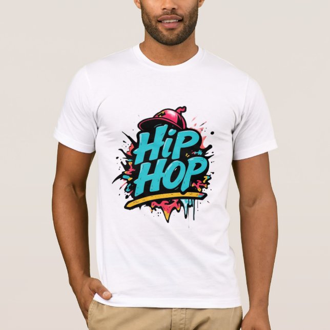 Camiseta „Hip-Hop Vibes – Stimme der Straße“ (Frente)