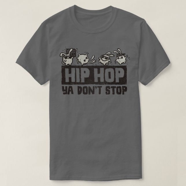 Camiseta Hip Hop Ya Não Parar (Frente do Design)