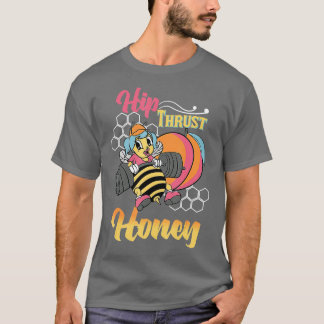 Camiseta Hip Hust Honey Weinclusive Bodybuilding Gym Ajusta