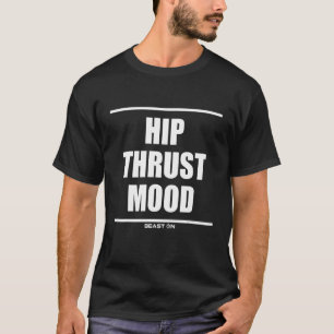 Camiseta Hip Thust Mood Bodybuilding Ganhos De Malhação De