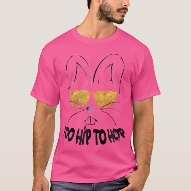 Camiseta Hip To Salto Easter Bunny Hop (Frente)