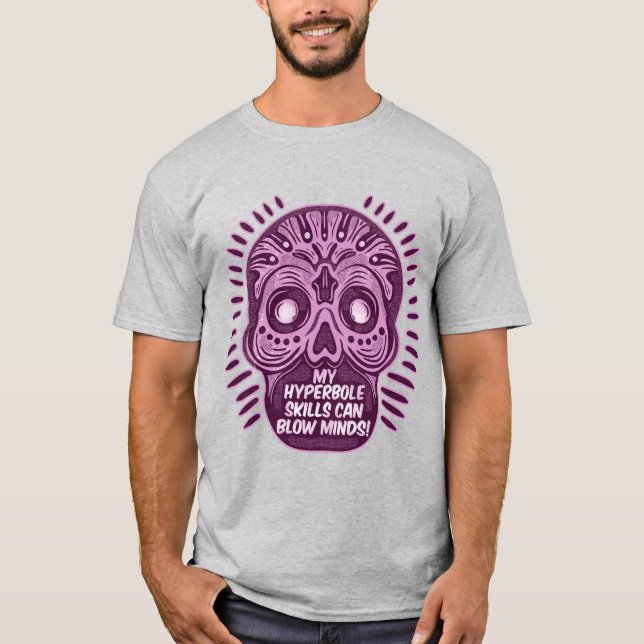 Camiseta Hiperbole Funny INGLÊS LINGUAGEM (Frente)
