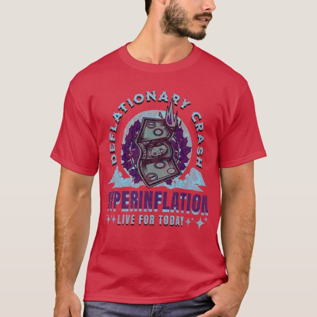 Camiseta Hiperinflação (ver.2) (Frente)