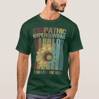 Camiseta Hipersomnia, guerrilha idiopática, suporte de H