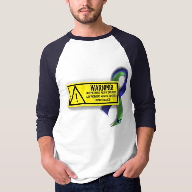 Camiseta Hipertensão Intracranial: Aviso da manutenção (Frente)