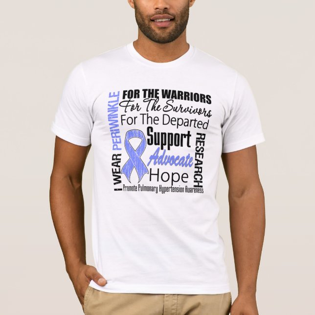 Camiseta Hipertensão pulmonar Atenção (Frente)