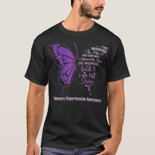 Camiseta Hipertensão pulmonar Eu sou a Tempestade