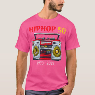 Camiseta Hiphop 50 Anos Engraçado Salto De Anca