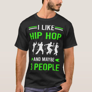 Camiseta Hiphop Hip Hop Verde 3 Pessoas