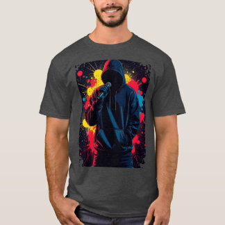 Camiseta HipHop Streetwear Design Rap Music Culture Apparel