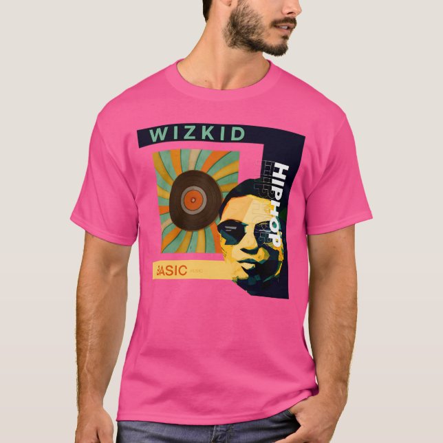 Camiseta Hiphop Wizard Afrobeats (Frente)