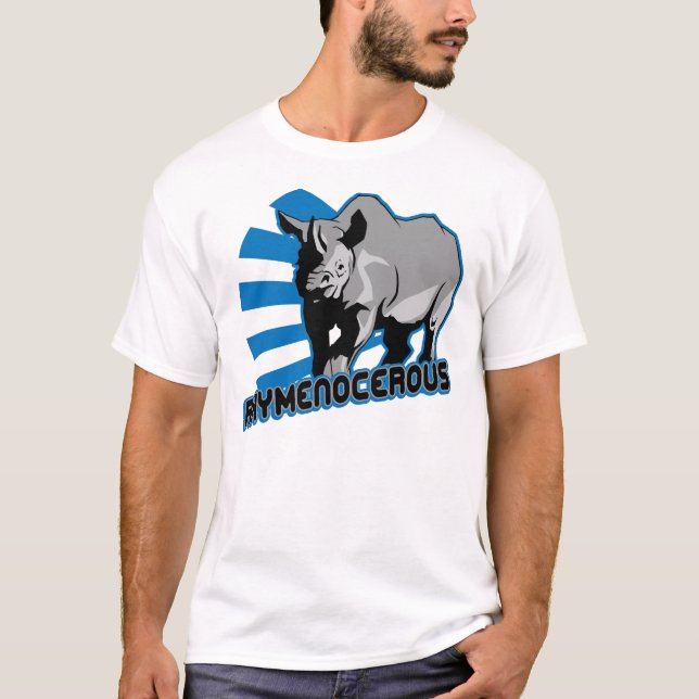 Camiseta hiphopapotamus rhymenocerous (Frente)