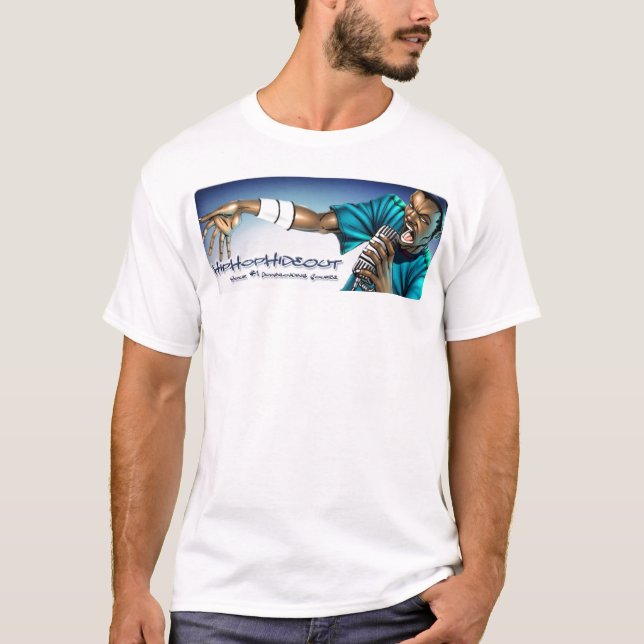 Camiseta HipHopHideOut.com (Frente)