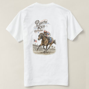 Camiseta Hipismo Porto Rico Corrida de Cavalos