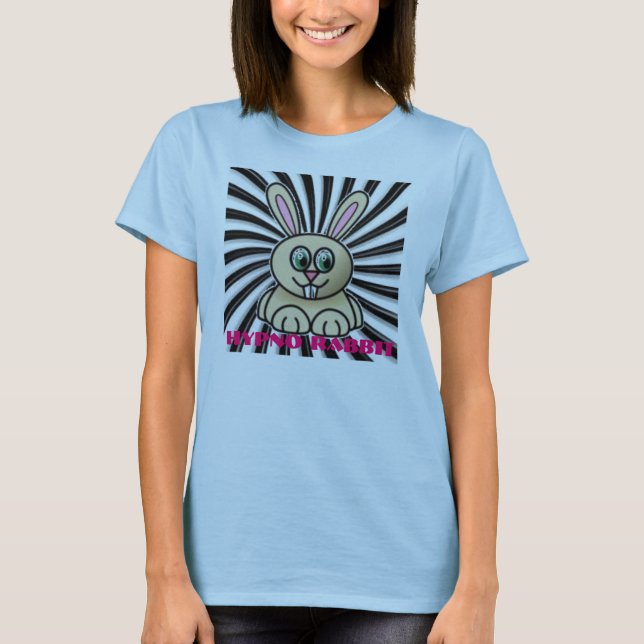 Camiseta hipnorabbit, coelho de Hypno (Frente)