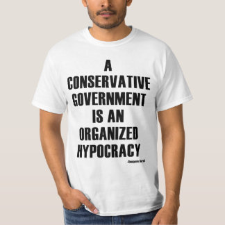 Camiseta Hipocrisia conservadora do governo