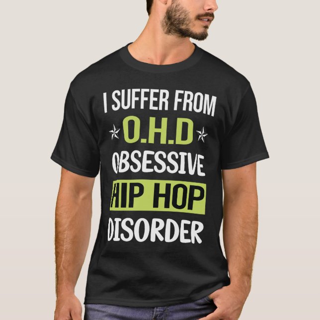 Camiseta Hipopólipo Obsessivo de Hip Hop (Frente)