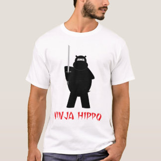 Camiseta Hipopótamo de Ninja