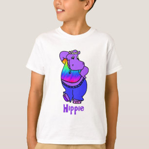 Camiseta Hipopótamo do hippy de "Hippe"