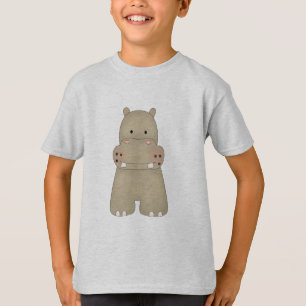 Camiseta Hipopótamo dos desenhos animados