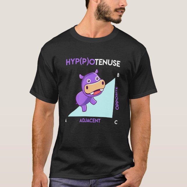 Camiseta Hipotenusa Hipotenusa Matemática (Frente)