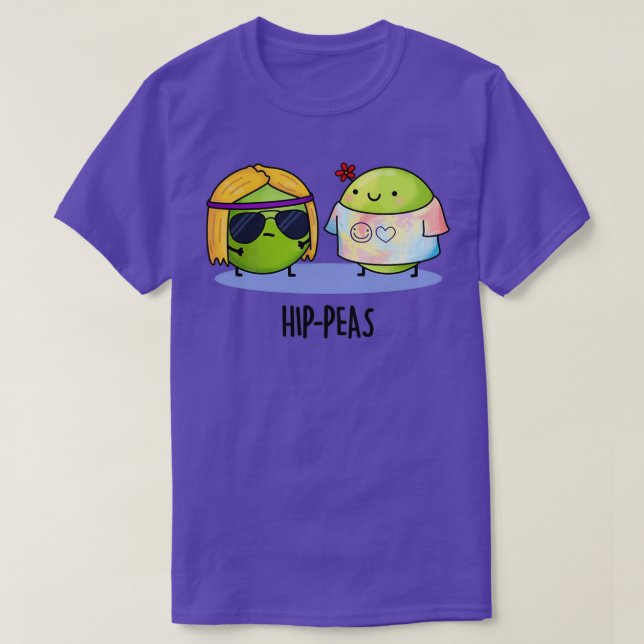 Camiseta Hippeas Comida Pun (Frente do Design)