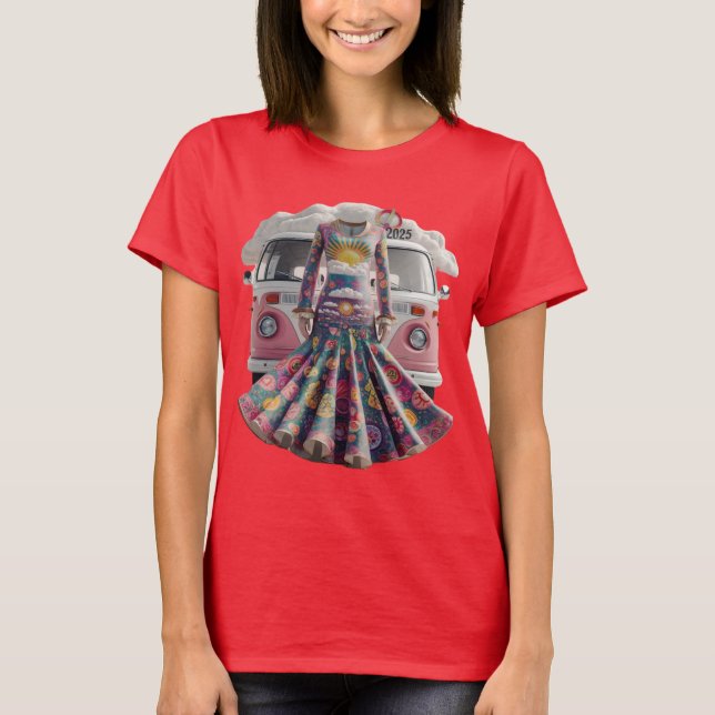 Camiseta Hippie (Frente)