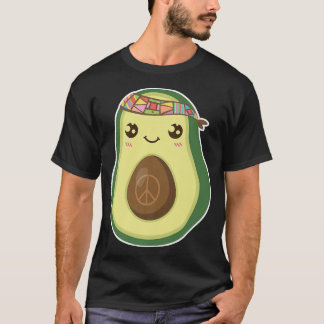 Camiseta Hippie Avocado Funny Vintage
