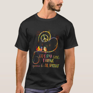 Camiseta Hippie, Cada Coisa Vai Ficar Bem