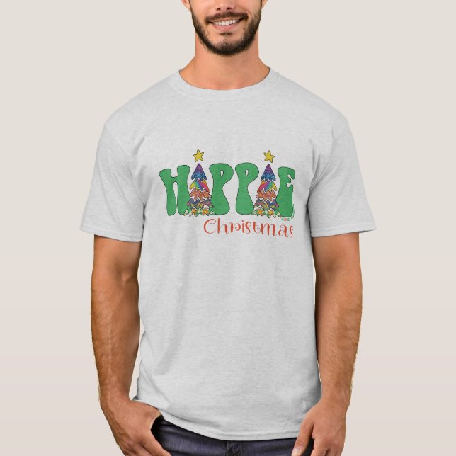 Camiseta Hippie Christmas (Frente)