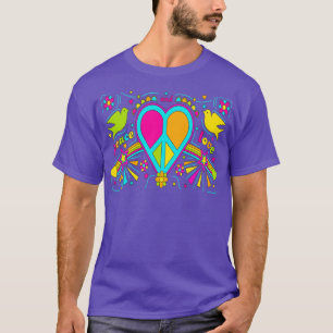 Camiseta hippie coração 28