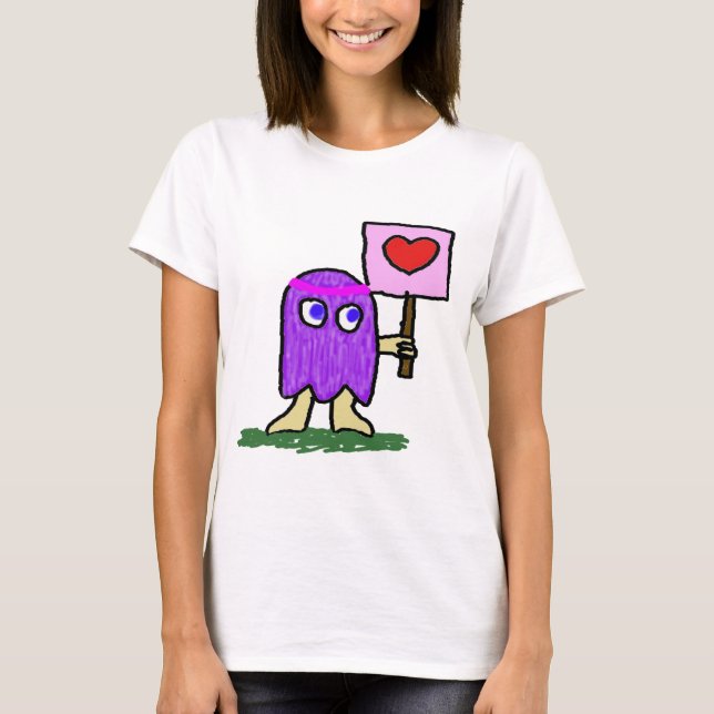 Camiseta Hippie Dippy Love (Frente)