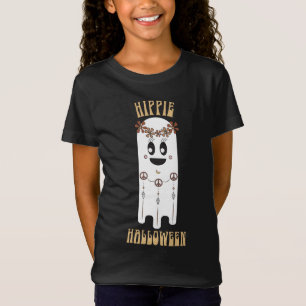 Camiseta Hippie Halloween Ghost Kids