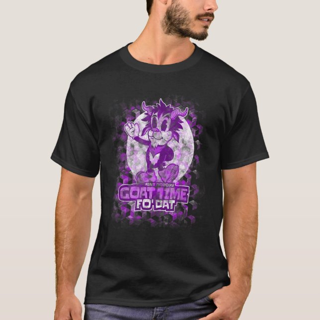 Camiseta Hippie Humor Goat The Goatdad Bulk Bull Animal (Frente)