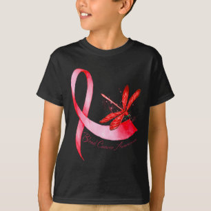 Camiseta Hippie Libélula Fita Vermelha Conscientização do C