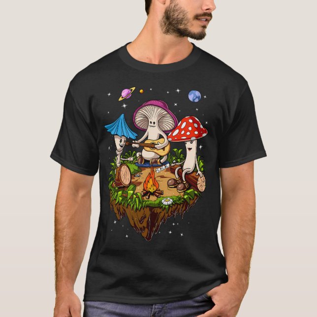 Camiseta Hippie Magic Mushroom (Frente)