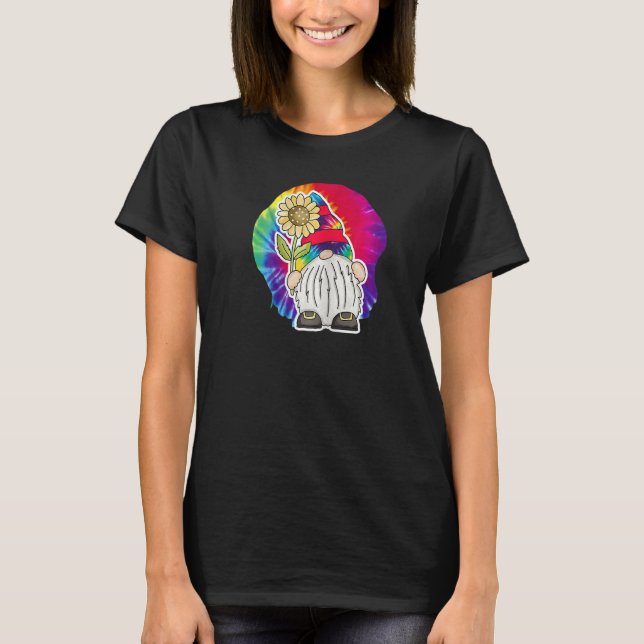Camiseta Hippie Mama Gnomo Fique Trippy 70 Style Psychedeli (Frente)