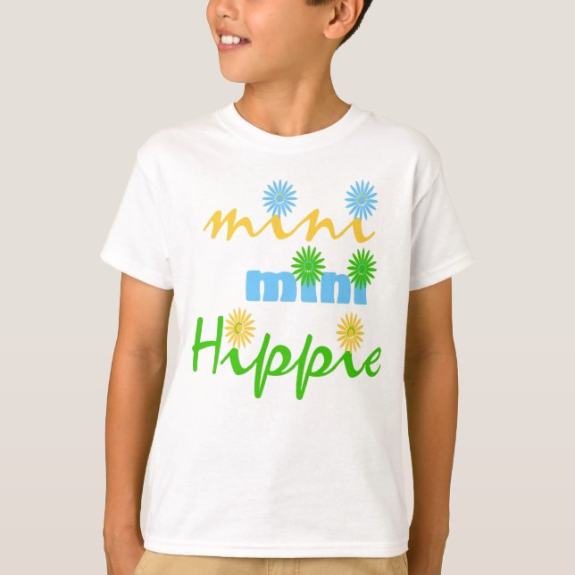 Camiseta Hippie Mini Mini Hippie Kids T-Shirt (Frente)