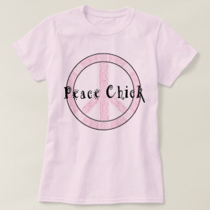 Camiseta Hippie Paz Menina