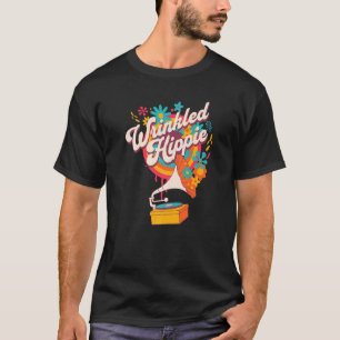 Camiseta Hippie Retro Retro 60's 70 Music Flowers Hipp
