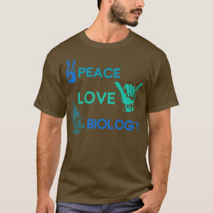Camiseta Hippie Science Gift Biology