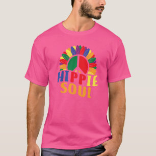 Camiseta Hippie Soul Daisy Peace Symbol Flower For Men Wom