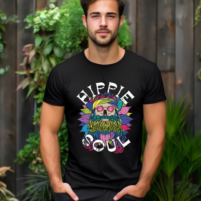 Camiseta Hippie Soul T-Shirt (Criador carregado)