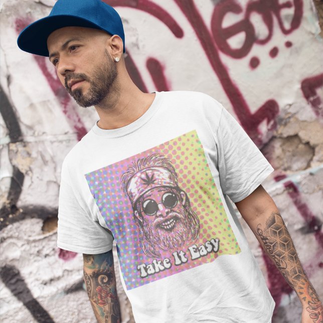 Camiseta Hippie Take It Easy (Criador carregado)